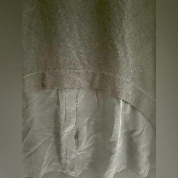 Cashmere and Silk Vue Sur Mer France Faux Layered Sweater - Picture 5 of 8